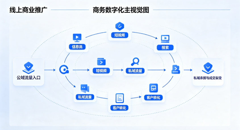 赫章县线上商业推广怎么做？全域流量闭环搭建与低成本转化实战指南
